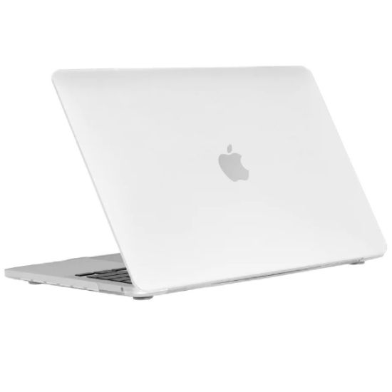 Picture of USP Hardshell Case for MacBook Pro (13.3') (A1706/A1708/A1989/A2159/A2289/A2251/A2338) Glassy Matte (Clear), Protects from Scrapes & Scratches