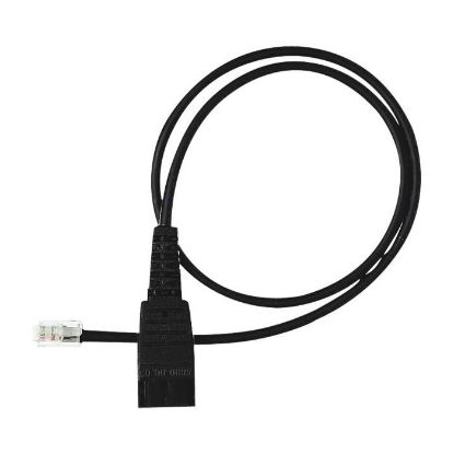 Picture of Yealink QD-RJ9-CORD,  QD to RJ Cord for YHS36/YHS34/YHS34 Lite, Quick Disconnect (QD) to RJ9 converter for Yealink YHS34, YHS34 Lite, and YHS36
