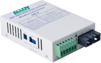 Picture of Alloy SCR460SC-2 RS-232/422/485 Serial Terminal to Multimode Fibre Converter. Max. range 2 Km