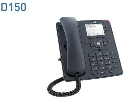 Picture of SNOM D150 Desk Telephone, PoE, HD Audio, Suitable For IP Desk Phone, Indoor& Wall Mounting,