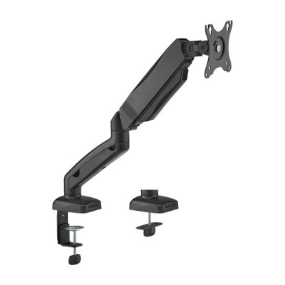 Picture of Brateck Economy Single Screen Spring-Assisted Monitor Arm Fit Most 17'-32' Monitor Up to 9 kg VESA 75x75/100x100, Matte Black