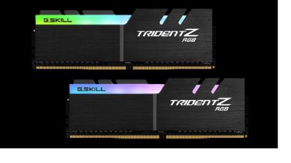 Picture of G.SKILL F4-3200C16D-32GTZRX 32GB (2 x 16GB)/ PC4-25600 / DDR4 3200 Mhz/ Timings 16-18-18-38/ Voltage 1.35V/ TZ R
