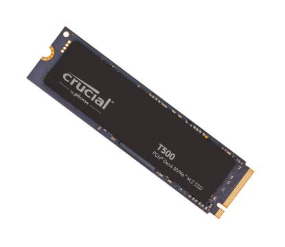 Picture of Crucial T500 500GB Gen4 NVMe SSD - 7200/5700 MB/s R/W 300TBW 1390K IOPs 1.5M hrs MTTF Acronis True Image Adobe Creative Cloud for PS5 ~MZ-V8P500BW