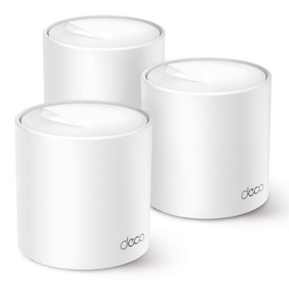 Picture of TP-Link Deco X50 Pro(3-pack) AX3000 Whole Home Mesh WiFi 6 System , 574 Mbps at 2.4 GHz + 2402 Mbps at 5 GHz,574 Mbps at 2.4 GHz + 2402 Mbps at 5 GHz,