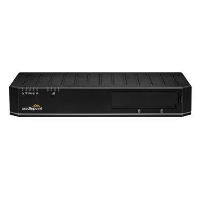 Picture of Cradlepoint E300 Branch Enterprise Router, Cat 7 LTE, Essential Plan, 2x SMA cellular connectors, 5x GbE RJ45 Ports, Dual SIM, 3 Year NetCloud