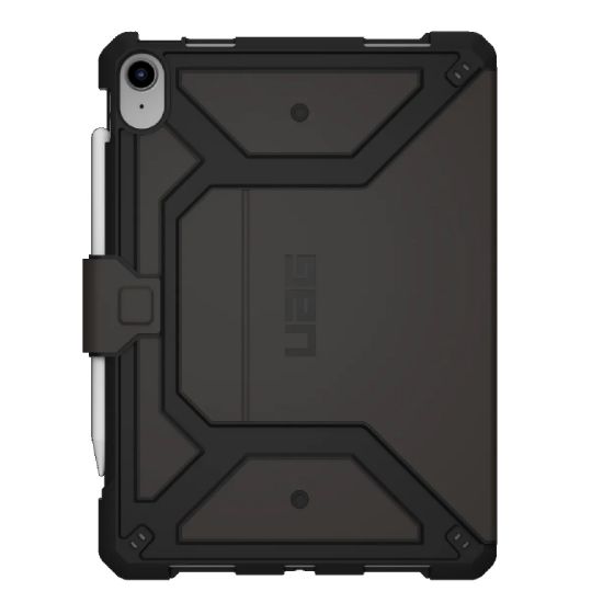 Picture of UAG Metropolis SE Apple iPad (11.0') 11th Gen (A16) / iPad 10th Gen (10.9') Folio Rugged Case (Black) - DROP+ Military Standard,1 Year Warranty