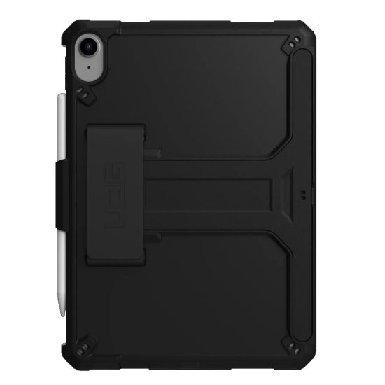 Picture of UAG Scout Apple iPad (11.0') 11th Gen (A16) / iPad 10th Gen (10.9') Rugged Case (Black) -  DROP+ Military Standard, KickStand, 1 Year Warranty