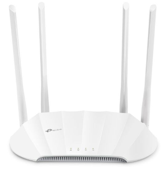 Picture of TP-Link TL-WA1801 AX1800 Gigabit Wi-Fi 6 Access Point,  574 Mbps at 2.4 GHz + 1201 Mbps at 5 GHz, 4× Fixed Antennas, 1× Gigabit Port, 1024-QAM