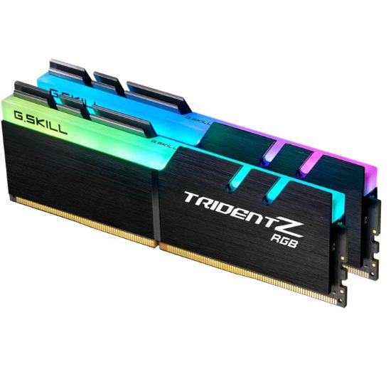 Picture of G.SKILL F4-3600C18D-16GTZRX 16GB (2 x 8GB)/ PC4-28800 / DDR4 3600 Mhz/ Timings 18-22-22-42/ Voltage 1.35V/ TZ R