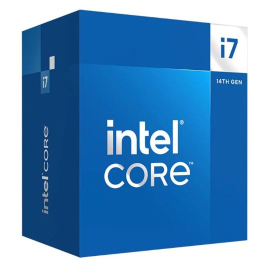 Picture of Intel i7 14700 CPU 4.2GHz (5.4GHz Turbo) 14th Gen LGA1700 20-Cores 28-Threads 61MB 65W UHD Graphics 770 Retail Raptor Lake with Fan