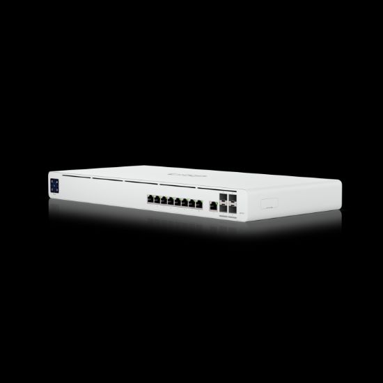 Picture of Ubiquiti UISP Router Professional, (9) GbE RJ45 ports, (4) 10G SFP+ ports, Integrated Layer 2 Switch,  Up to 9,500 Mbps NAT Throughput,