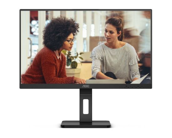 Picture of AOC 23.8' IPS 4ms, Full HD 1080, - DP, HDMI, VGA. Tilt, Low Blue Mode, Flicker Free, 2x Speakers. VESA 100, Frameless, Height Adjust Monitor (LS