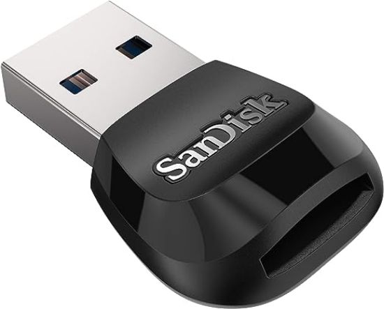 Picture of Sandisk MobileMate USB 3.0 Reader  microSD™ card reader   speeds up to 170 MB/s  USB-A 2-year limited warranty