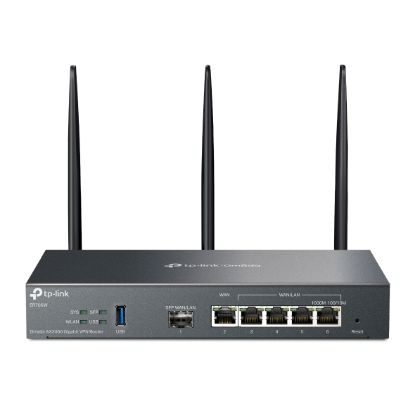 Picture of TP-Link ER706W Omada AX3000 Gigabit VPN Router, 6 Gigabit Ports (5 RJ45+1 SFP), Omada Mesh, IPSec, SSL, Wireguard, PPTP, L2TP VPN