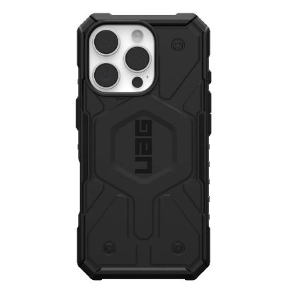 Picture of UAG Pathfinder MagSafe Apple iPhone 16 Pro (6.3') Rugged Case - Black (114468114040),18ft Drop Protection (5.4M),Tactical Grip, 10 Years Warranty