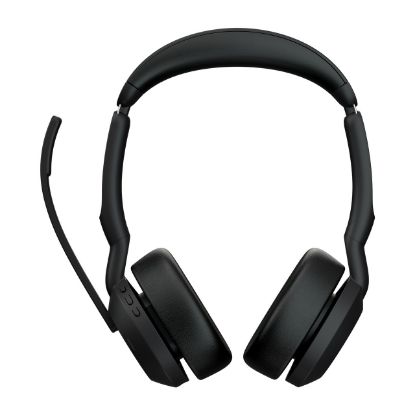 Picture of Jabra  Evolve2 55, USB C, Stereo, UC, Active Noise Cancellation (ANC), Link 380 Bluetooth® Adapter ,30m Wireless Range, 18 Hours Battery Life