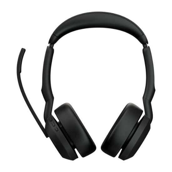 Picture of Jabra  Evolve2 55, USB C, Stereo, UC, Active Noise Cancellation (ANC), Link 380 Bluetooth® Adapter ,30m Wireless Range, 18 Hours Battery Life