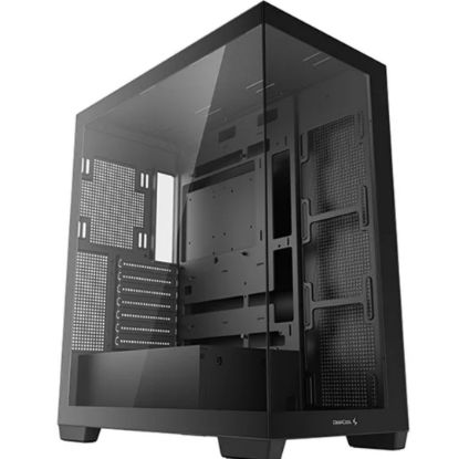 Picture of DeepCool CG580 Panoramic ATX Mid-Tower Case, Up to 2x 360mm Radiators, 9x120mm Fans. Front 2x USB3.0, Audio I/O Panel