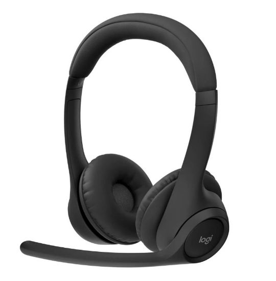 Picture of Logitech ZONE 300 Wireless Headset Midnight Black 1-Year Limited Hardware Warranty