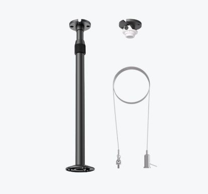 Picture of Yealink CM-MountKIT, Next-Level Mic Deployment, All-in-One Solution:Every Scenario,3 Suspension Ropes, 1 Ceiling Mount, 1 Length-Adjustable Pole