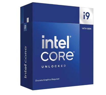 Picture of Intel i9 14900KF CPU 4.4GHz (6.0GHz Turbo) 14th Gen LGA1700 24-Cores 32-Threads 36MB 125W Graphic Card Required Unlocked Retail Raptor Lake no Fan