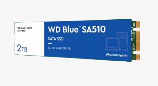 Picture of Western Digital WDS200T3B0B  WD Blue SA510 SATA SSD   2TB  M.2 2280   5-Year Limited Warranty