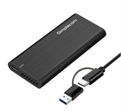 Picture of Simplecom SE502C SATA M.2 SSD to USB-C Enclosure USB 3.2 Gen1 5Gbps