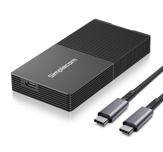 Picture of Simplecom SE640 USB4 to NVMe M.2 SSD USB-C Enclosure 40Gbps