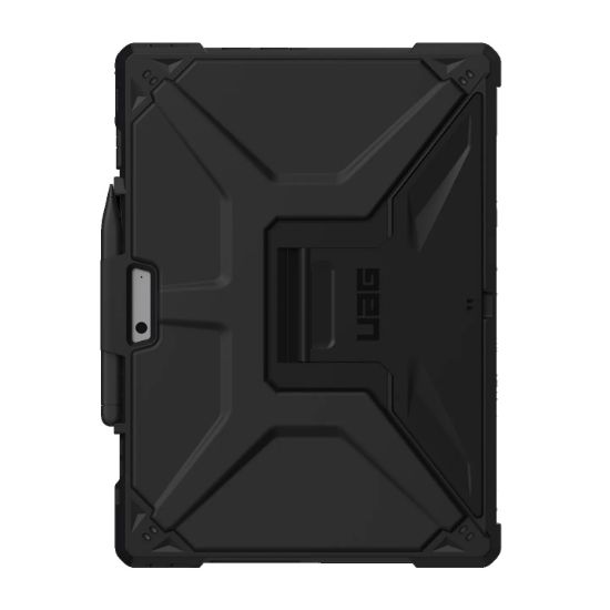 Picture of UAG Metropolis SE Microsoft Surface Pro 11/Pro 10/Pro 9 Rugged Case - Black(324015114040), DROP+ Military Standard, Adjustable Stand,10 Years Warranty