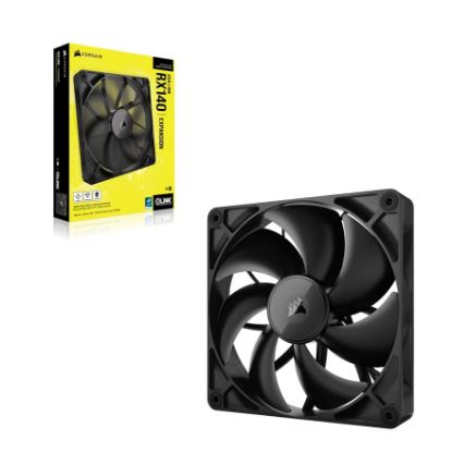Picture of Corsair RX140, ICUE Link 140mm PWM Single Fan Expansion