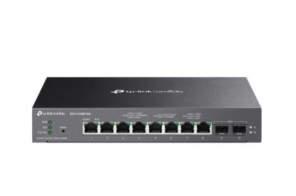 Picture of TP-Link SG2210XMP-M2 Omada 8-Port 2.5GBASE-T and 2-Port 10GE SFP+ Smart Switch with 8-Port PoE+, Integration with Omada SDN Controller, Static Routing