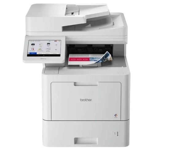 Picture of Brother MFC-L9630CDN Colour Laser Multi-Function Printer. Up to 600 x 600 dpi, 2,400 dpi class (2400 x 600) quality, 520 sheets of 80 gsm plain paper