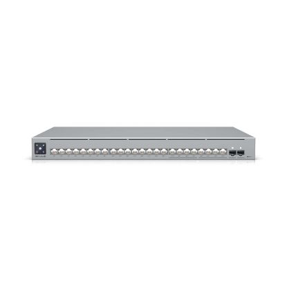 Picture of Ubiquiti UniFi Network, 24-Port, POE 400W, (8) 2.5GbEPoE++, (16) GbE Ports - (8) PoE+,  (8) PoE++, (2)10G SFP+, Layer3, Rack Mount,