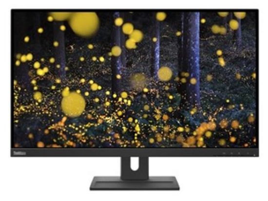 Picture of LENOVO ThinkVision E27q-20 27' 75Hz QHD IPS Monitor 2K 2560x1440 16:9 4ms Height Adjustable Tilt Swivel Pivot DP HDMI 3yr wty