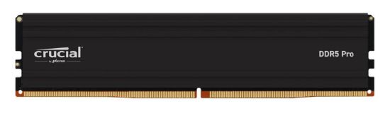 Picture of Crucial Pro 16GB (1x16GB) DDR5 UDIMM 5600MHz CL46 Black Heat Spreader Support Intel XMP AMD Ryzen for Desktop PC Gaming Memory