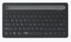 Picture of RAPOO XK100 Bluetooth Wireless Keyboard - Switch Between Multiple Devices, Computer, Compact and Stylish. Tablet and Smart Phone Mount Slot(LS)