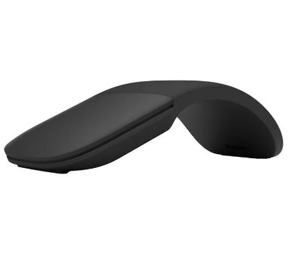 Picture of Microsoft Surface Arc Wireless Mouse curved design Surface Pro 11/10/8/9/X Laptop 7/6/5/4-  Black