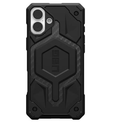 Picture of UAG Monarch Pro MagSafe Apple iPhone 16 Plus (6.7') Rugged Case - Carbon Fiber (114455114242), 25ft. Drop Protection(7.6M), 10 Years Warranty