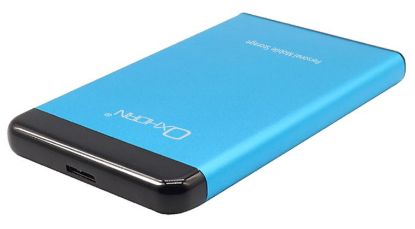Picture of Oxhorn USB 3.0 USAP 2.5″ SATA HDD SSD Enclosure BlueUSB3.0 Cable (included) 2YR WTY