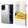 Picture of Phonix Apple iPhone 16e/ iPhone 15/ iPhone 14/ iPhone 13 (6.1') Clear Rock Shockproof Case - Ultra-thin, Lightweight, Crystal Clear,10 Years Warranty