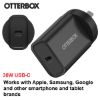 Picture of OtterBox 30W USB-C (Type I) PD Fast Wall Charger - Black (78-81351), Compact, Drop Tested,Safe & Smart Charging,Best for Apple, 2 Years Warranty