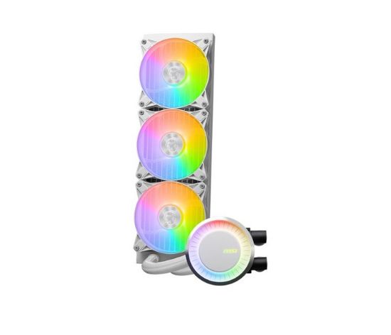 Picture of MSI MAG CORELIQUID E360 WHITE Liquid CPU Cooler, LGA 1150/1151/1155/1156/1200/1700/AM5/AM4/TR4/sTRx4 3y warranty
