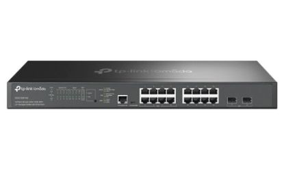 Picture of TP-Link SG3218XP-M2, Omada 16-Port 2.5G and 2-Port 10GE SFP+ L2+ Managed Switch with 8-Port PoE+,  Integration with Omada SDN Controller,Static Routin