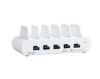 Picture of Oxhorn PoverDelivery150W 5 Port (A+C) Fast Charging Dock with build-in rack5 Port USB-A USB-C PD3.0 QC4.0 PPS 100-240V AC input White