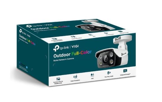 Picture of TP-Link VIGI 4MP C340(6mm)  Outdoor Full-Colour Bullet Network Camera, 6mm Lens, Smart Detection, 3YW