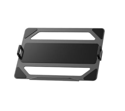 Picture of Brateck Universal Aluminum Laptop Holder For Monitor Arms Black, 304x227x39mm,  Weight Capacity: 9kg, VESA Compatible:75x75 (LS)