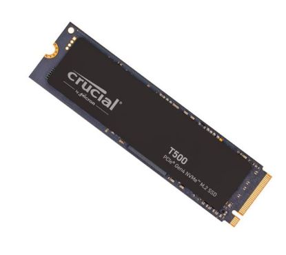 Picture of Crucial T500 2TB Gen4 NVMe SSD - 7400/7000 MB/s R/W 1200TBW 1440K IOPs 1.5M hrs MTTF Acronis True Image Adobe Creative Cloud for PS5 ~MZ-V8P2T0BW