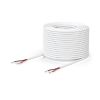 Picture of Ubiquiti Door Lock Relay Cable, 500-foot (152.4 m) Spool of One Pair, Low-voltage Cable, Solid bare coppe , 36V DC, White