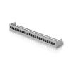 Picture of Ubiquiti 24-Port Blank Keystone Patch Panel, Silver, 1U 24-port, Ideal for Keystone Module Installation
