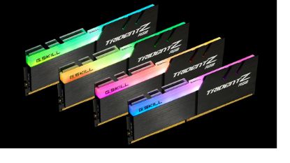 Picture of G.SKILL F4-3600C16Q-64GTZRC 64GB (4 x 16GB)/ PC4-28800 / DDR4 3600 Mhz/ Timings 16-19-19-39/ Voltage 1.35V/ TZ R